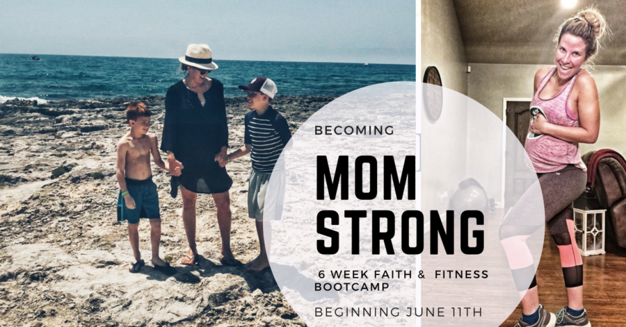 mom strong, becoming mom strong, faith and fitness, made to crave, 2B mindset, 80 Day obsession 
